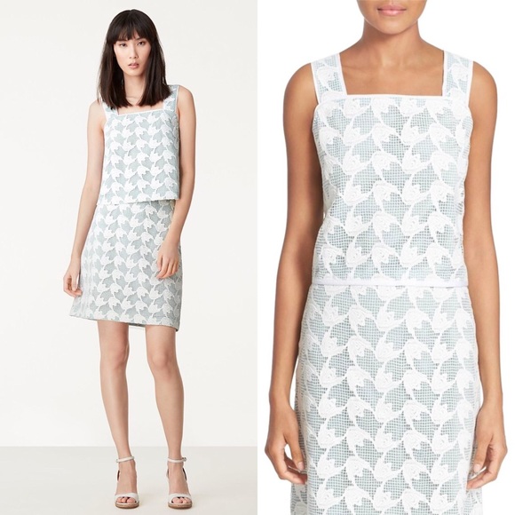 NWT Tory Burch Mesh Lace Matching Skirt + Top new with tags twinset - Picture 7 of 7